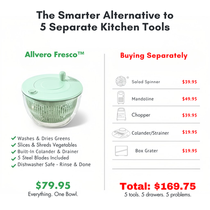 Allvero Fresco™ 5 in 1 Spinner