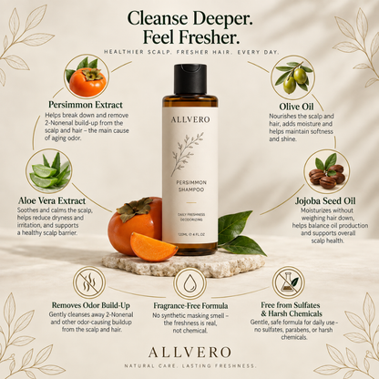 Allvero Persimmon Shampoo